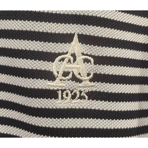 Dunning Golf Striped Polo Shirt Mens Size XL (150) - Picture 5 of 7